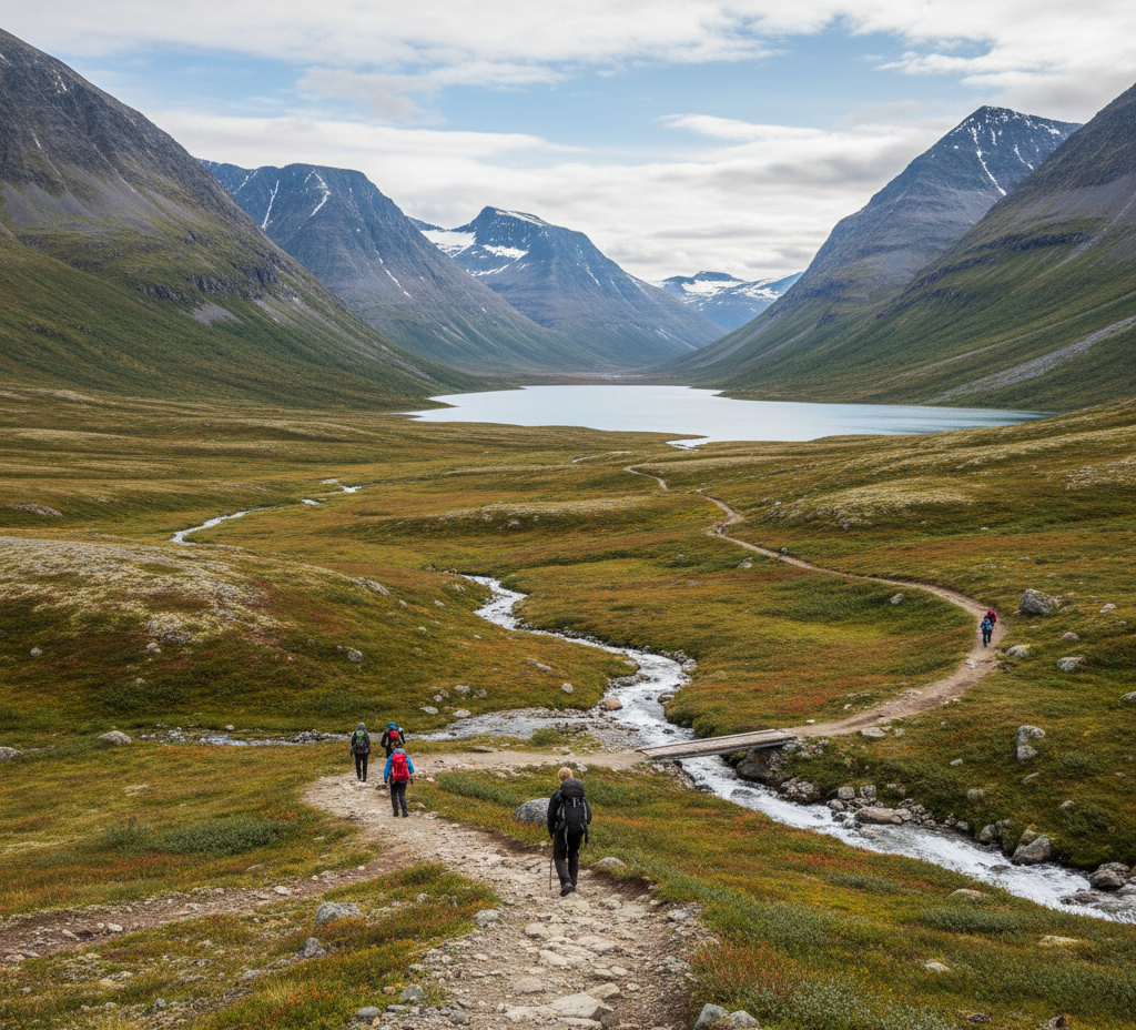 Fjällvandring med guide i Abisko